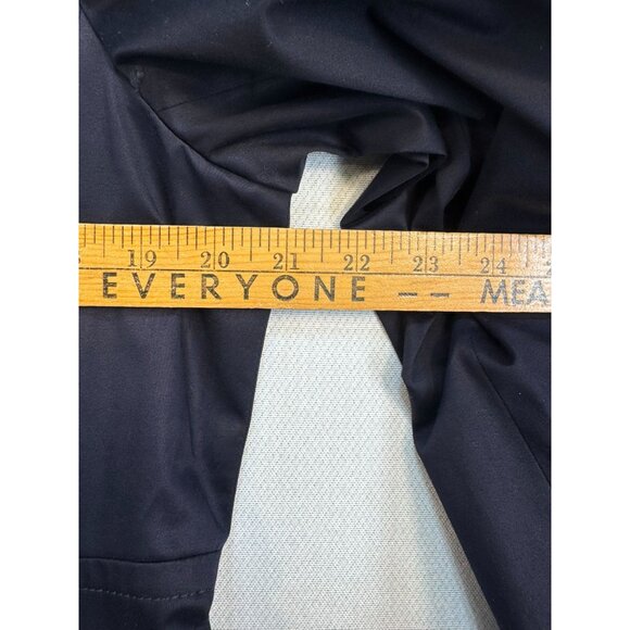 Talbots Womens Stretch Blazer Jacket Button Detail & Pockets Navy - Picture 6 of 10